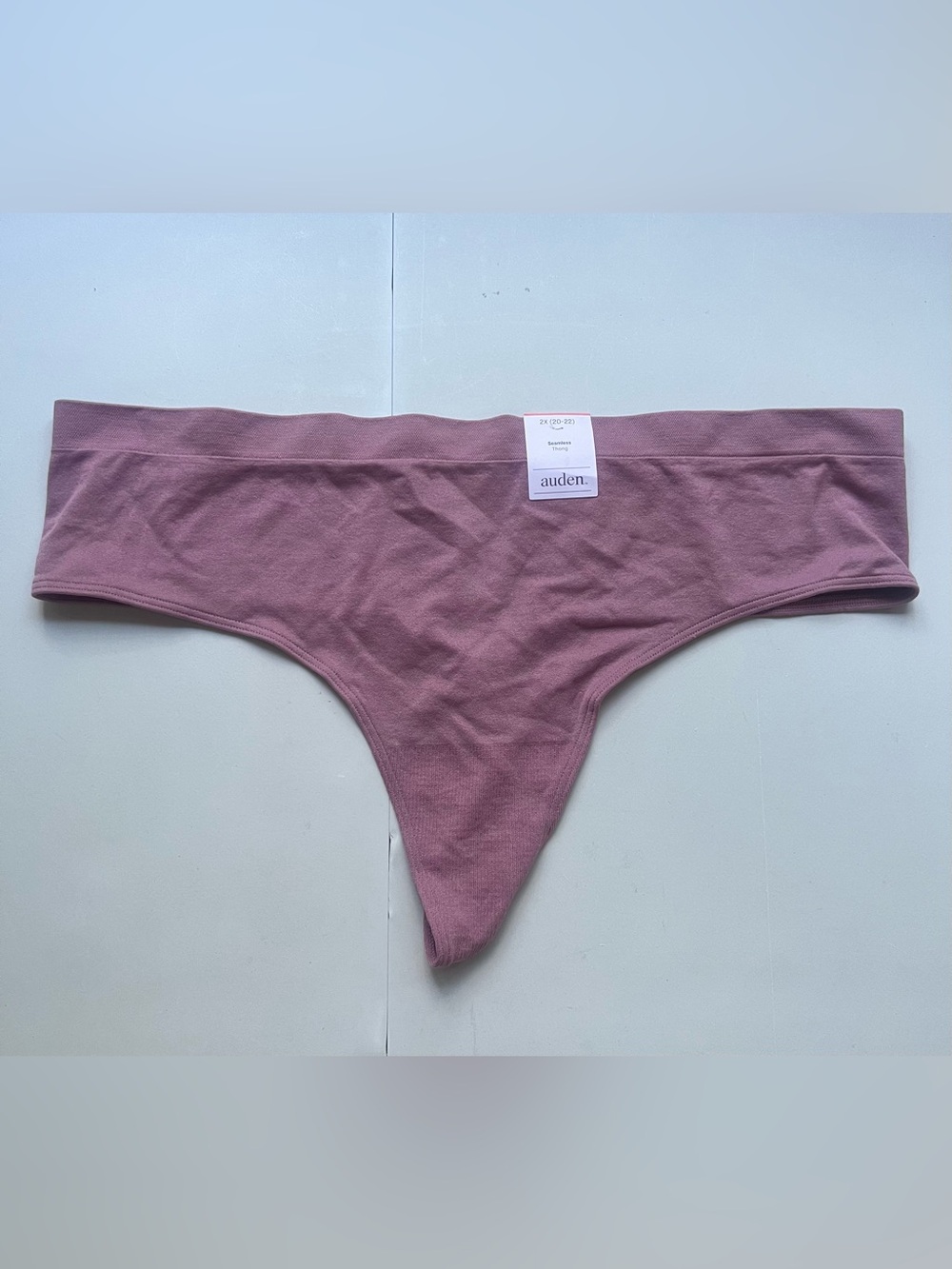 Auden Seamless Thong - Mauve Pink